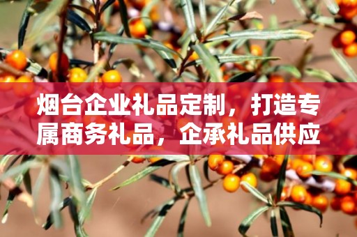 烟台企业礼品定制，打造专属商务礼品，企承礼品供应链助力企业品牌建设
