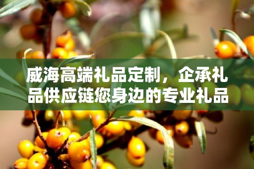 威海高端礼品定制，企承礼品供应链您身边的专业礼品定制公司