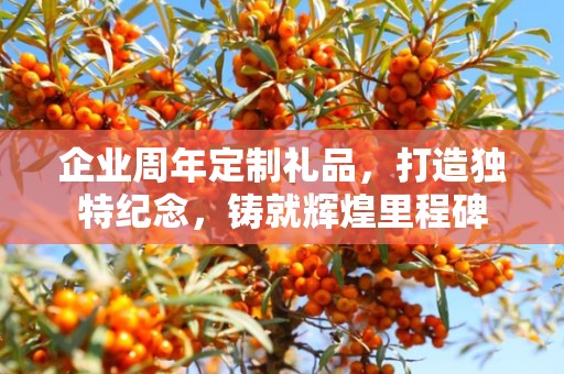 企业周年定制礼品，打造独特纪念，铸就辉煌里程碑