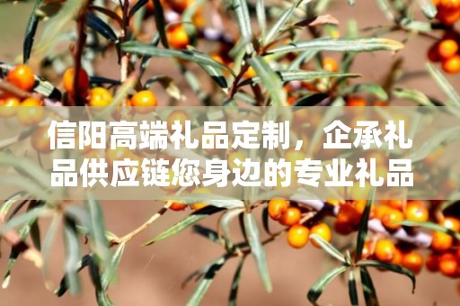 信阳高端礼品定制，企承礼品供应链您身边的专业礼品定制公司