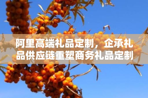 阿里高端礼品定制，企承礼品供应链重塑商务礼品定制体验