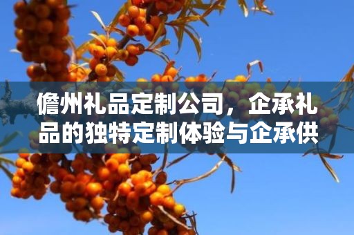 儋州礼品定制公司，企承礼品的独特定制体验与企承供应链优势