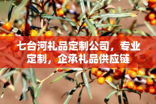 七台河礼品定制公司，专业定制，企承礼品供应链