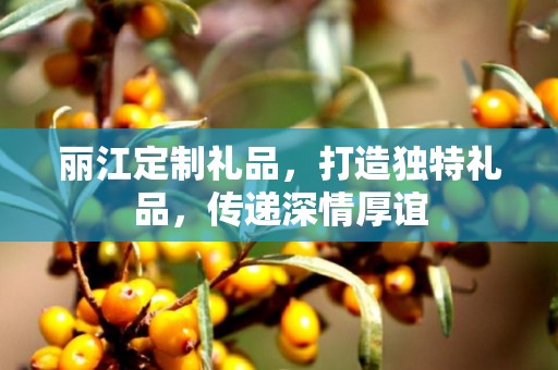 丽江定制礼品，打造独特礼品，传递深情厚谊
