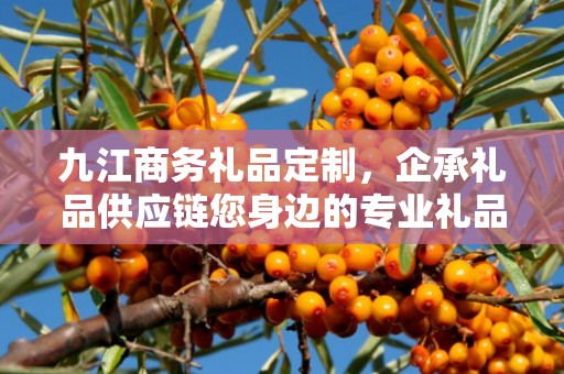 九江商务礼品定制，企承礼品供应链您身边的专业礼品定制公司