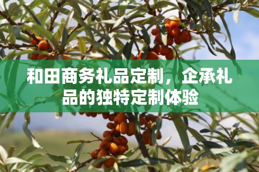 和田商务礼品定制，企承礼品的独特定制体验