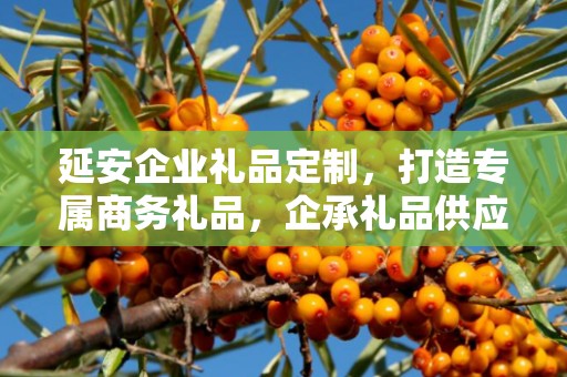 延安企业礼品定制，打造专属商务礼品，企承礼品供应链助力企业精准营销