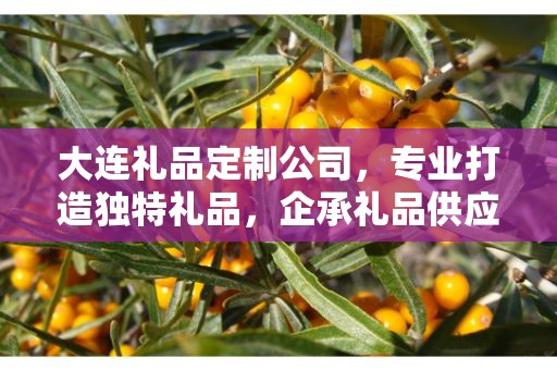 大连礼品定制公司，专业打造独特礼品，企承礼品供应链引领行业前沿