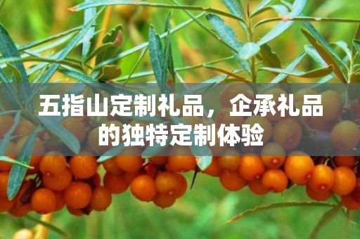 五指山定制礼品，企承礼品的独特定制体验