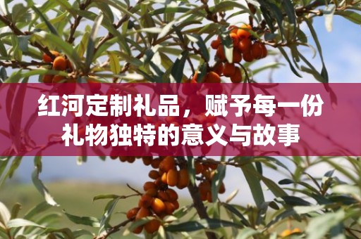 红河定制礼品，赋予每一份礼物独特的意义与故事