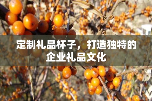 定制礼品杯子，打造独特的企业礼品文化