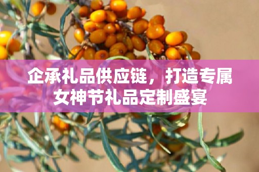 企承礼品供应链，打造专属女神节礼品定制盛宴
