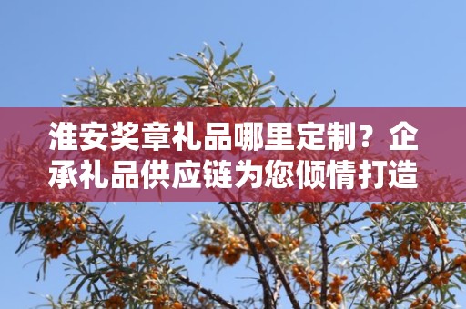 淮安奖章礼品哪里定制？企承礼品供应链为您倾情打造