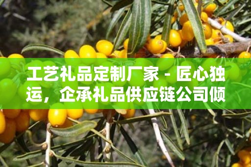 工艺礼品定制厂家 - 匠心独运，企承礼品供应链公司倾力打造独特礼品体验