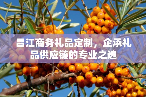 昌江商务礼品定制，企承礼品供应链您身边的专业礼品定制公司