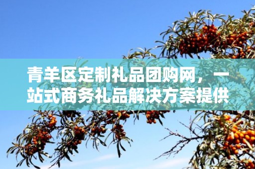 青羊区定制礼品团购网，一站式商务礼品解决方案提供商